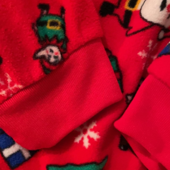 NWT Children’s Place XL14 Hoodie Zip Christmas 🎅🏻 Onesie - Picture 4 of 6